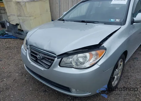 2008 Hyundai Elantra Gls/Se из США, поврежденный, VIN KMHDU46D48U308246